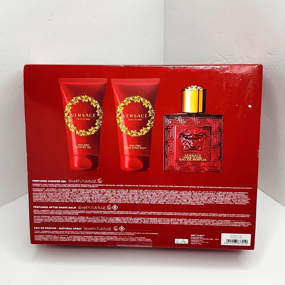 VERSACE EROS FLAME FOR MEN GIFT SET - Picture 6 of 8
